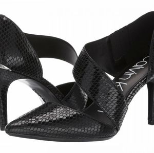 Calvin Klein Gella Pump - Snake Skin